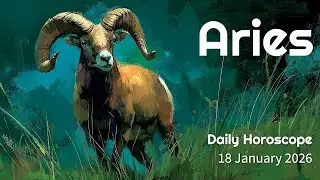 Aries Daily Horoscope – 18 January 2026