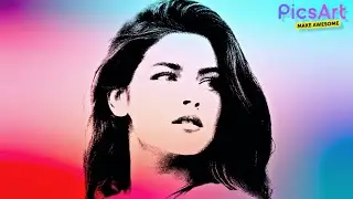 Gradient Silhouette Effect | PicsArt Photo Editing | 2 Minute Simple Edit