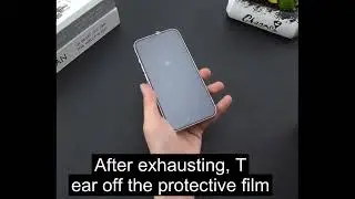 Oleophobic Coating Dust Free Installation Privacy Screen Protector For