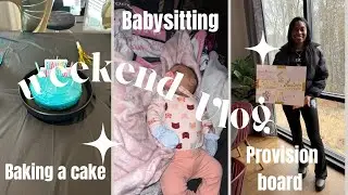 WEEKEND VLOG | Making My 2026 Prayer Board + Fellowship✝️ + Baking A Cake