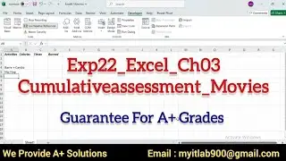 Exp22_Excel_Ch03_Cumulativeassessment_Movies | Chapter 3 Cumulative Assessment - Movies (pc and mac)