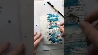 Card Making inky background 4 #cardmaking #mixedmedia #stamps #stencil #ephemera  #fun