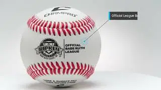 Champro Cal Ripken Baseball - Full Grain Leather Cover
