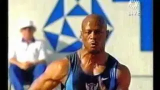 Maurice Greene 100m Final, 9.82 - 2001 Edmonton World Championships