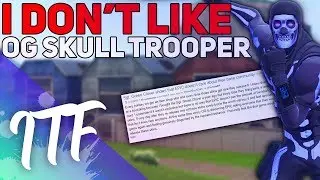 I Don't Like the Purple Skull Trooper Skin (Fortnite Battle Royale)