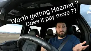 Hazmat endorsement ? Is it worth getting ? Does it pay more ???..