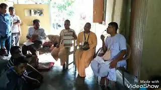 Tribal Care Initiative program held at Taidu, Tripura by ISKCON Agartala on 15.09.2017