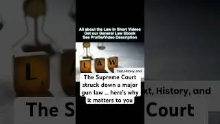 How One Law Changed Gun Rights Forever!