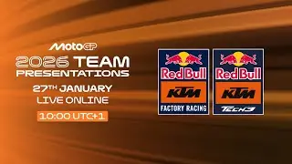 Red Bull KTM Factory Racing & Tech3 | 2026 MotoGP Teams Presentations Live Show
