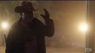 Morgan reunited with Alicia 6x7 Fear The Walking Dead Season 6 Episode 7