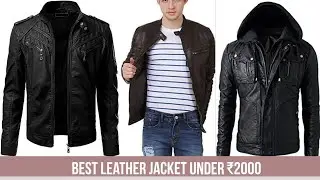 Best Leather Jacket under ₹2000 | Top Leather jacket buy online on Amazon