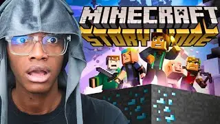 First Time Playing *MINECRAFT STORY MODE* And I Am Lost For Words.
