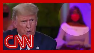 Mystery of nodding woman at Trump town hall solved