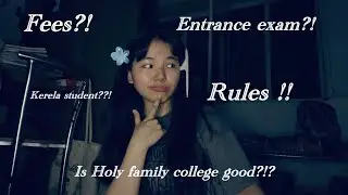 IN ENGLISH // Holy family college of nursing // clear your doubts 😌 #nursingstudent #collegehunting