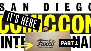Unboxing Funko Pops | SDCC 2022 | Summer Convention Shared Sticker | Part One
