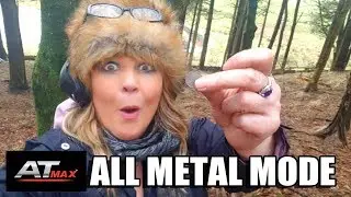 Digger Dawn - SILVER in the woods ALL METAL MODE Garrett AT Max