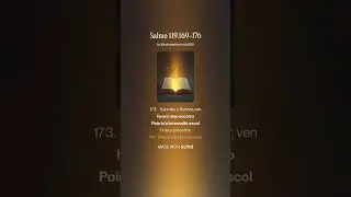 Salmo 119.169-176 - Oração Final pela Ajuda do Senhor | TAV (ת)