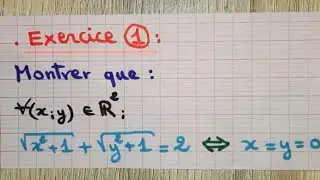 &Eacute;quivalence logique, 1er Bac sciences, exercices: 1, 2, 3 et 4