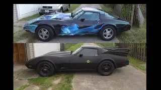 Batmobile Corvette Batvette