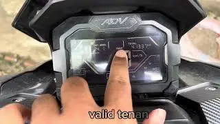 Cara Setting Waktu pada Speedometer Sepeda Motor Honda