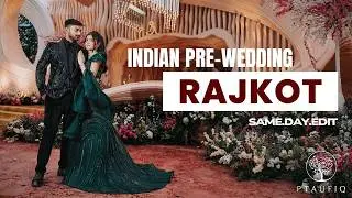 Filmfare-Style Pre-Wedding Reception in Rajkot | Sonu Nigam & Malaika Arora | Luxury Indian Wedding