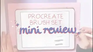 MaxPack (Watercolor Brushes) for Procreate Mini Review!