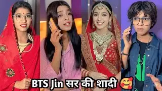 BTS Jin Sar Ki Sadi 😍|| Family Comedy Video || Indian Funny Video | Soni Ki Funny Video 2025