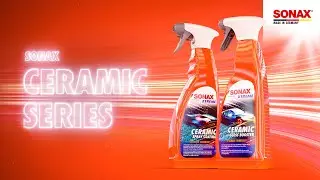 Sonax Sverige Ceramic Serie (Spray Coating och Gloss Booster) (0:34)