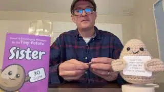 Tiny Potato Sister Gift with 30 Positive Messages Review