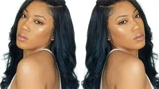 WATERCOLOR NAVY BLUE  Ft Sunber hair