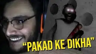 TROLLING GRANNY ON THE TABLE | MOBILE HORROR GAMES | RAWKNEE