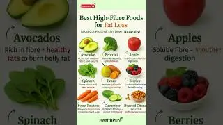 &ldquo;Top High-Fibre Foods That Burn Fat Naturally 🥑🔥&rdquo;#fruit #fiber #FYP #millionviews