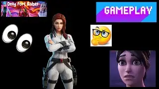 😎 Fortnite Black Widow (Snow Suit) GAMEPLAY 😊