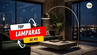 TOP 5 LÁMPARAS de PIE de AMAZON (2025) 💡 Que TODO DISEÑADOR quiere