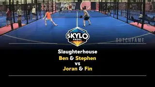 Completely Outplayed 💥 | Joran & Fin vs Ben & Stephen | Padel Highlights