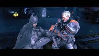 Batman: Arkham Origins – Part 6: Deathstroke Defeated & Black Mask’s Fate (3440x1440, No Commentary)