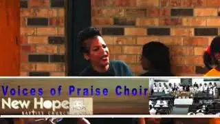 New Hope Baptist Church Voices of Praise singing &ldquo;In Advance&rdquo;
