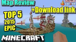 MINECRAFT - PS3 - TOP 5 EPIC 2015 - MAP REVIEWS + DOWNLOAD LINK ( PS4 )