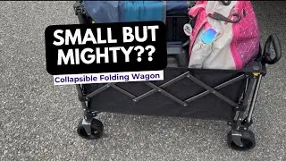 This Folding Wagon HAULS Everything 😳🛒 | 150L Heavy-Duty Wagon Review
