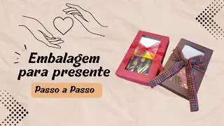 Como fazer *** EMBALAGEM PARA PRESENTE SUPER FÁCIL *** DIY ESPECIAL DE NATAL!!!