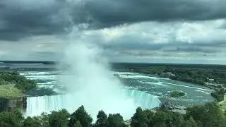Mist Rising from Niagara Falls