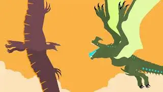 Rodan vs Otachi Concept Pivot Art | Raptor Silver