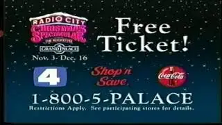 Grand Palace St. Louis Radio City Christmas Spectacular 2000 Commercial