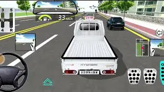 Hyundai Manual Pickup 🛻 Trucks Driving City Road | 3D Driving Class#3ddrivingclass#pickuptruck