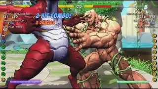 Fantasy Strike - Rook 4 DMG combo