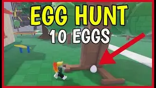 How to get EGG HUNT AGAIN Badge in RAY'S MOD  x10 Eggs  Roblox