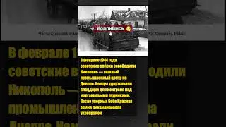 Никополь 1944: Как Красная армия разгромила укрепрайон на Днепре!#вов #россия #ссср #история