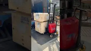 Ready to ship 🚢 #hydroblasting #sandblasting #robotics