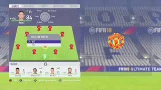 FIFA 18 Melhor Forma&ccedil;&atilde;o e t&aacute;tica Manchester United
