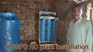 How To Assemble 100 LPH Commercial RO Water Purifier ? 400 Gallon RO Plant Installations Details